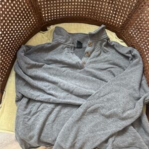 Wild Fable Gray Casual Button Down Shirt